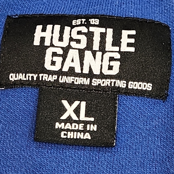 Hustle GANG COLOR BLOCK ZIP UP JACKET SIZE XL - Picture 7 of 10